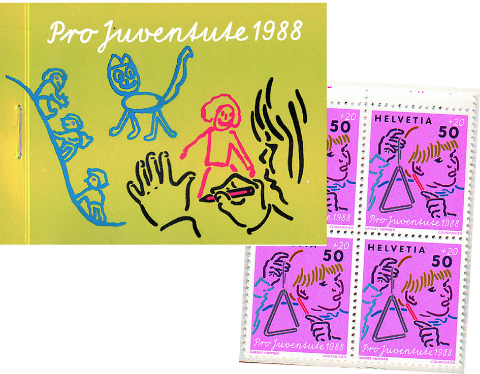 1988, Zeichnen-gold