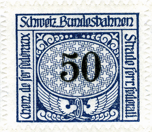 1915, Dünne schwarze Wertziffern