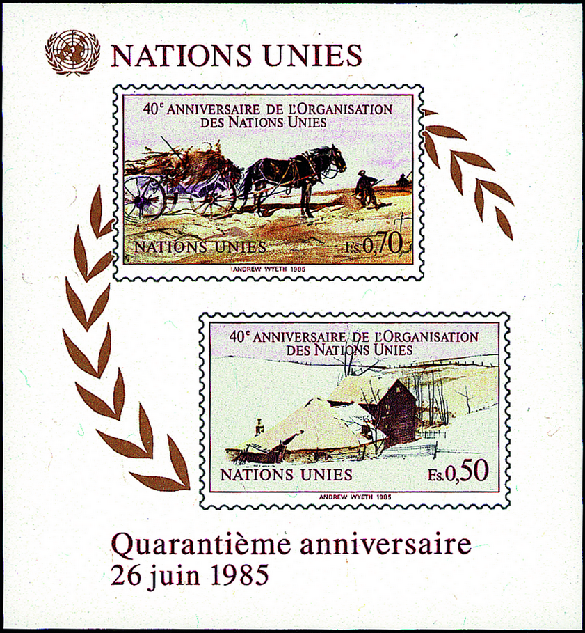 1985, 40 Jahre Vereinte Nationen