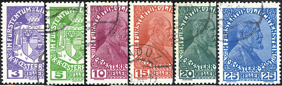 1917-1918, Landeswappen oder Fürstenbild