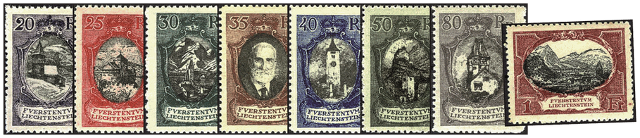 1921, Landschaften und Fürstenbilder