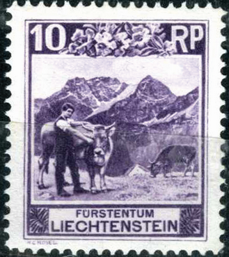 10 Rp. Alp am Bettlerjoch