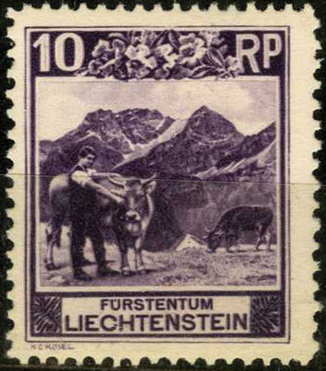 10 Rp. Alp am Bettlerjoch