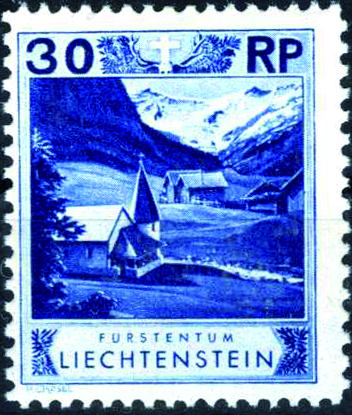 30 Rp. Kapelle im Steg