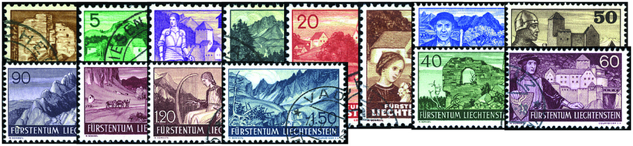 1937-1938, Landschaftsbilder, Schlösser und Burgen