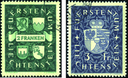 1939-1941, Wappen, Fürst und Madonna von Dux