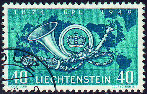 40 Rp. Posthorn