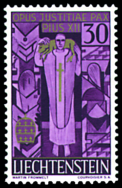 30 Rp. Priester mit Lamm