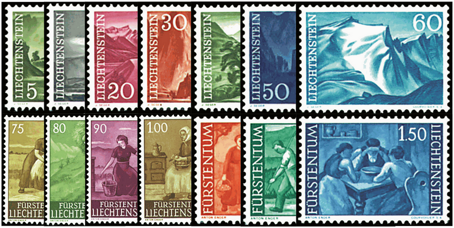 1959-1964, Landschaftsbilder und ländliche Motive