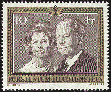 10 Fr. Fürstenpaar, 2. Auflage