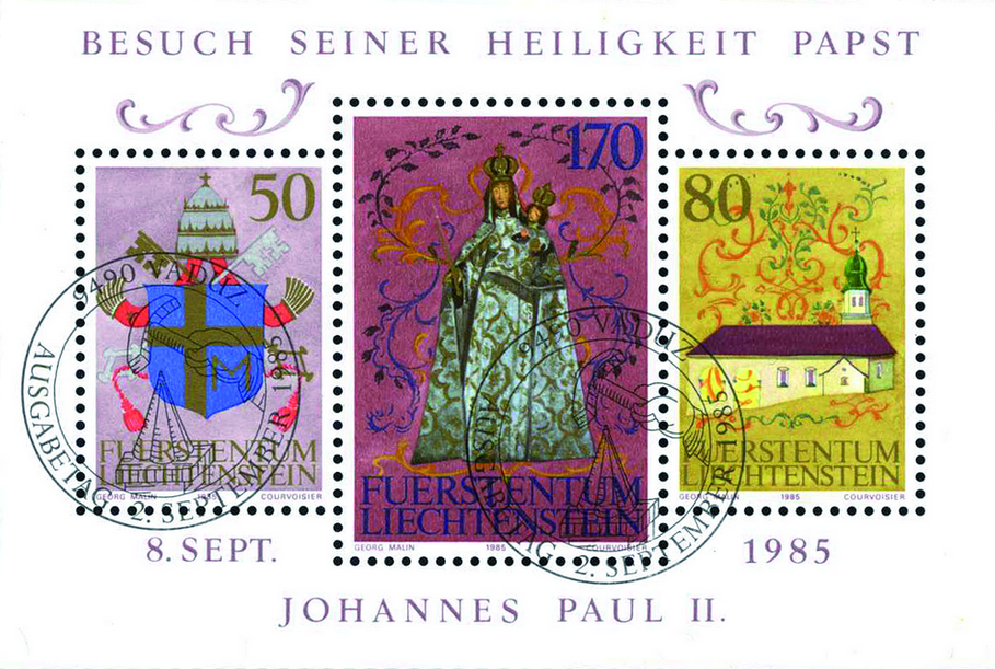 1985, Besuch Papst Johannes Pauls II