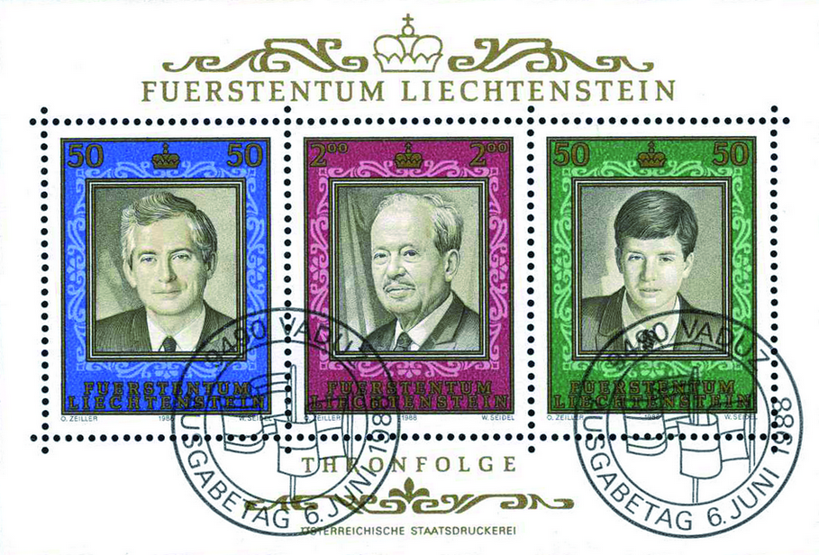 1988, Thronfolge zum 50. Regierungsjubiläum