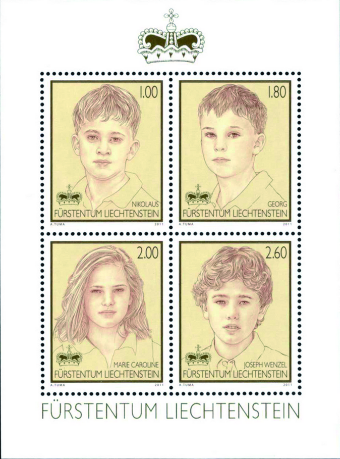 2011, Kinder des Erbprinzen