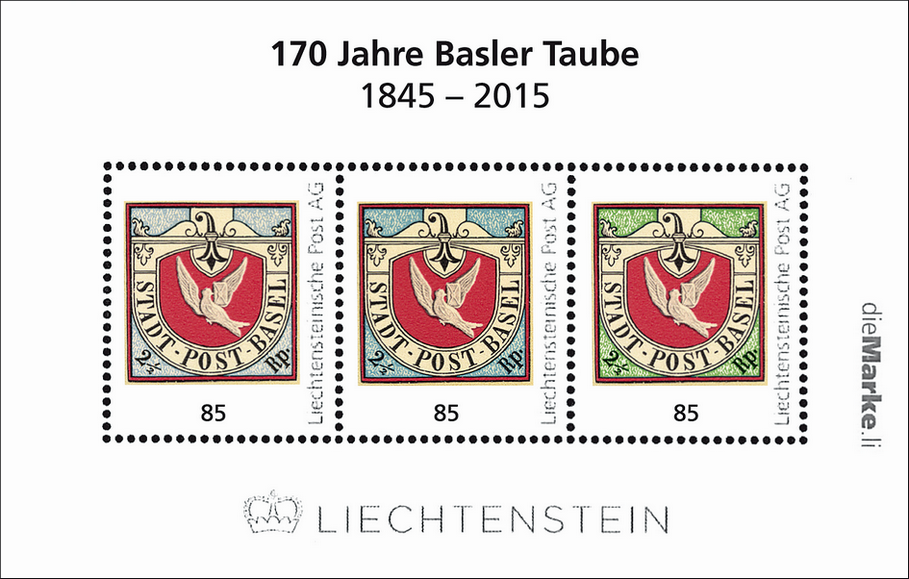 1945-2015, 170 Jahre Basler Taube