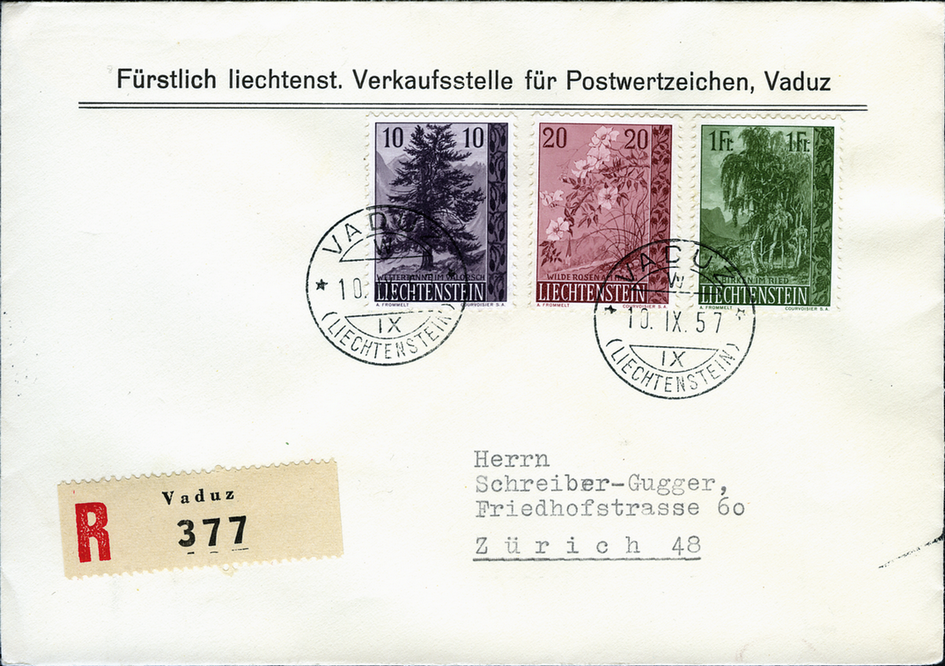 1957, Heimatliche Bäume und Sträucher I