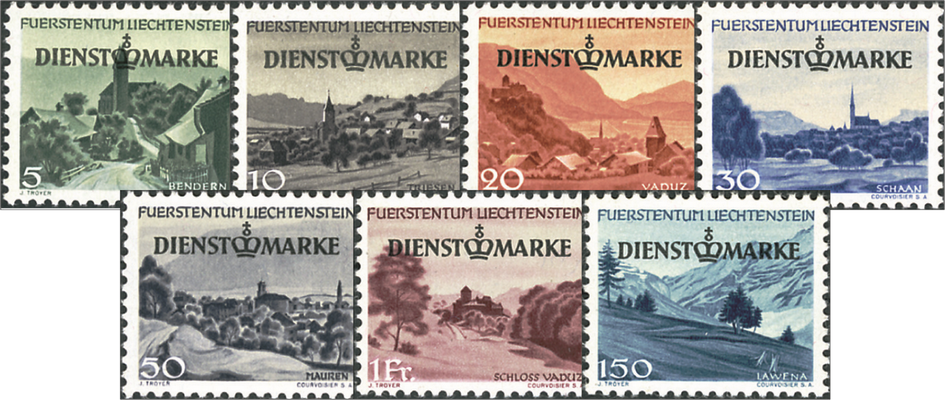 1947, Landschaftsbilder