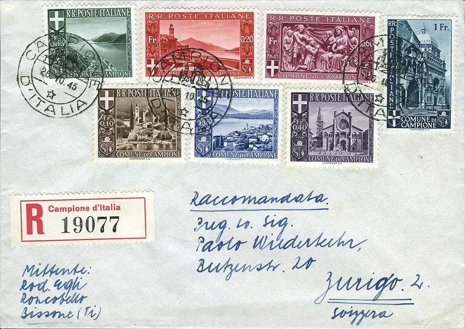 1944, Landschaften und Kunstwerke