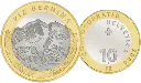 2006, 10 Fr. Gedenkmünzen "Piz Bernina"