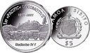 2007, Amtliche Samoa-Silbermünze &quot;1. Pazifische Eisenbahn&quot;