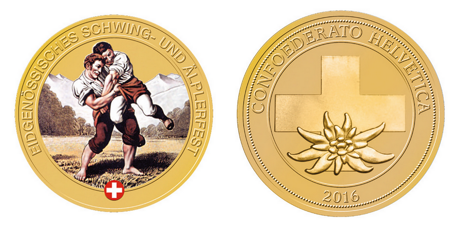 2016, "Eidgenössisches Älpler- und Schwingfest in Estavayer"