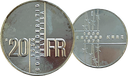 1992, 20 Fr. Gedenkmünze "Gertrud Kurz"