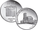 2001, 20 Fr. Gedenkmünze "Kloster Müstair"