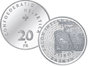 2005, 20 Fr. Gedenkmünze "100 Jahre Autosalon Genf"