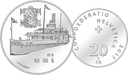 2017, 20 Fr. Gedenkmünze "Dampfschiff Uri"