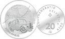 2019, 20 Fr. Gedenkmünze "Furkapass"