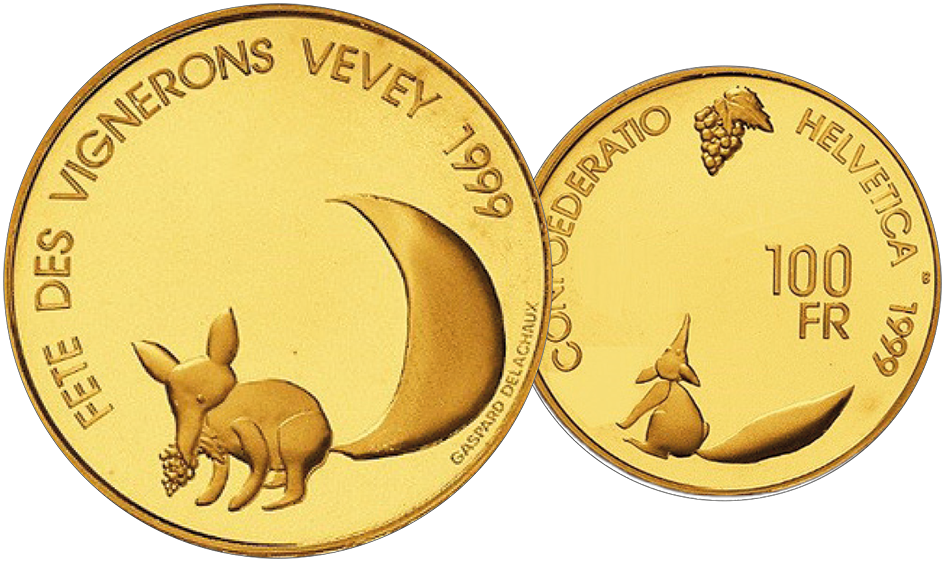 100 CHF "Fête des Vignerons, Vevey"