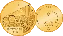 2016, 50 Fr. Gedenkmünze "Gottardo 2016"