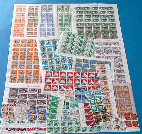 Schweiz - Kollektion mit Bogen und Bogenteilen