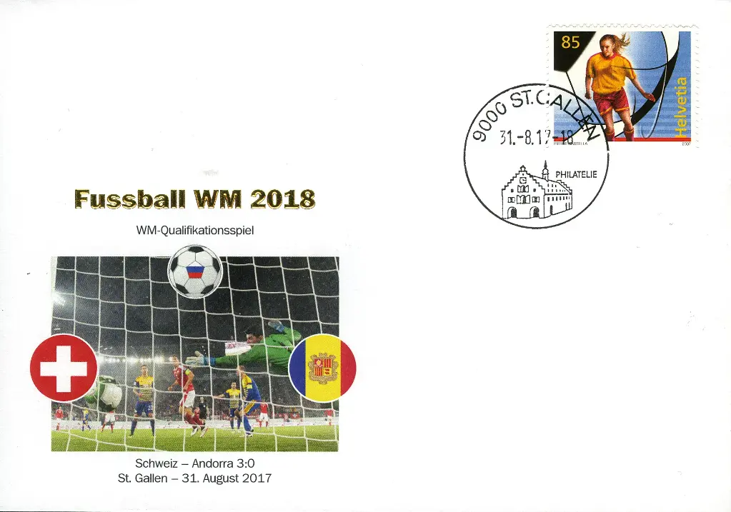 WM2018: Qualifikationsspiel Schweiz-Andorra