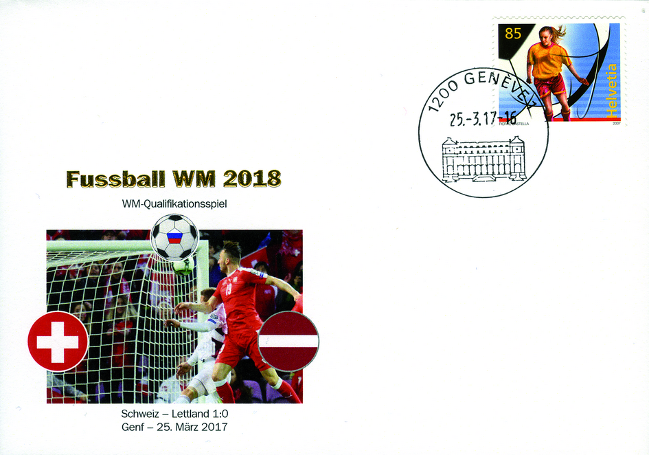 WM2018: Qualifikationsspiel Schweiz-Lettland