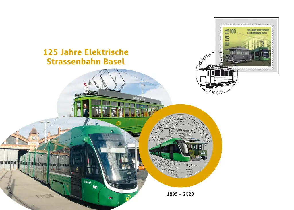 2020, 125 Jahre Elektrische Strassenbahn Basel