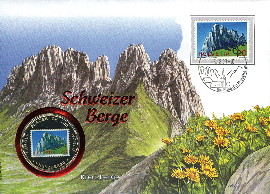 1997, Schweizer Berge "Kreuzberge"