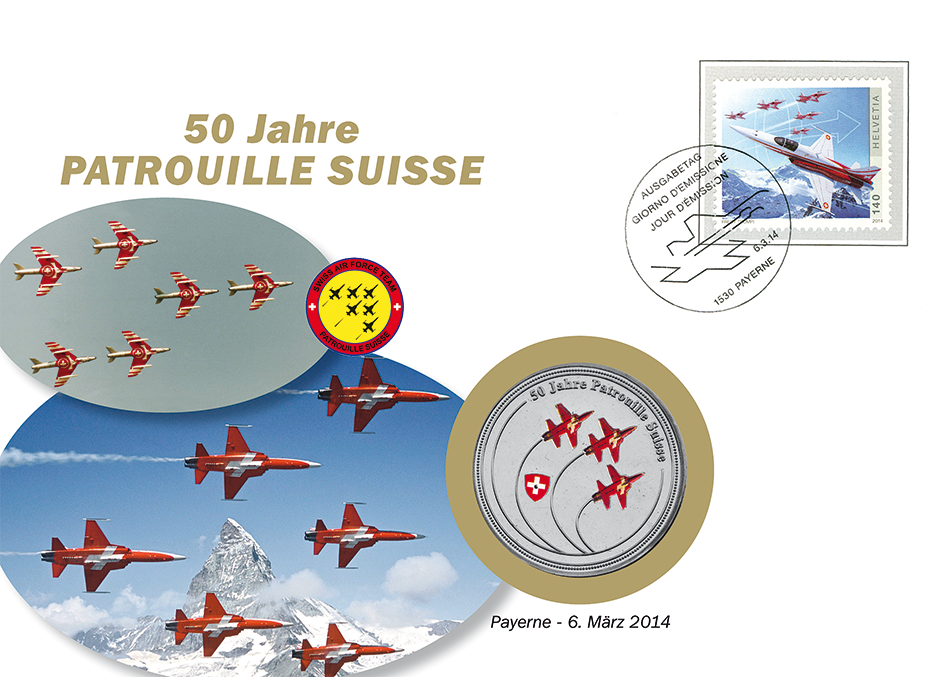 2014, 50 Jahre Patrouille Suisse