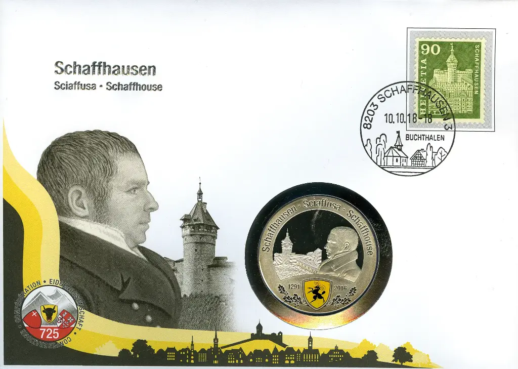 2016, 725 Jahre Eidgenossenschaft - Kanton Schaffhausen