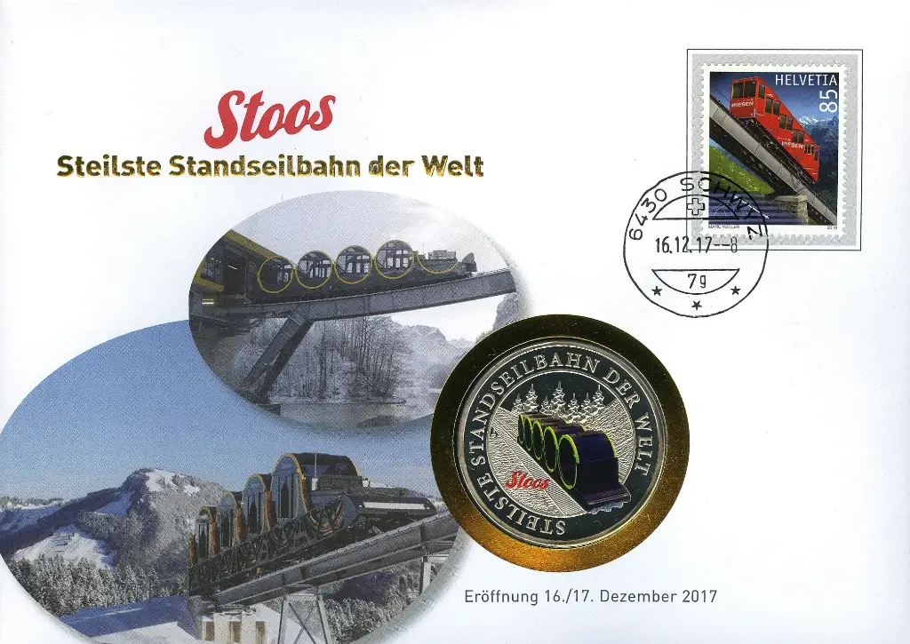 2017, Steilste Standseilbahn der Welt, Stoos