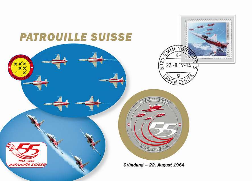 2019, 55 Jahre Patrouille Suisse