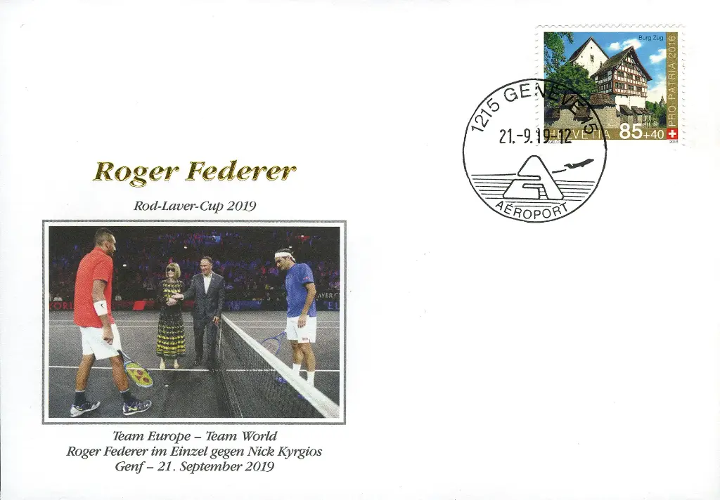 Rod Laver Cup - Roger Federer im Einzel