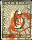 1846, Zürich 6, Type I