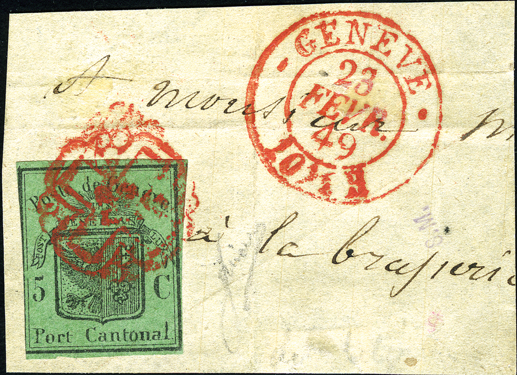 1848, Grosser Adler, dunkelgrün