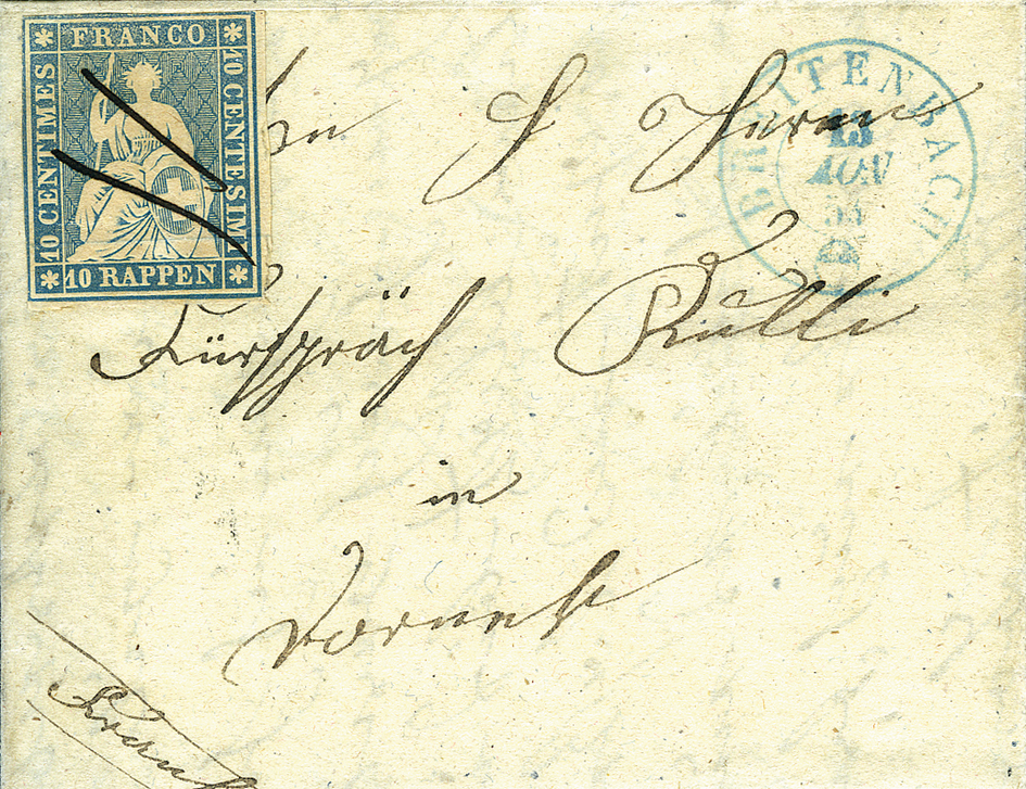 15 Rp. preussischblau (SH 23A3)