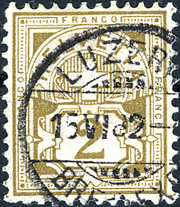 2 Rp. olivbraun