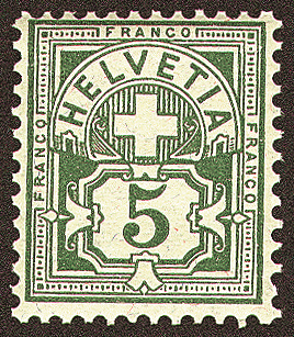 5 Rp. grün
