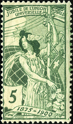 5 Rp. grün