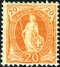 20 Rp. rötlichorange