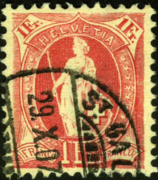 1 Fr. karminrosa