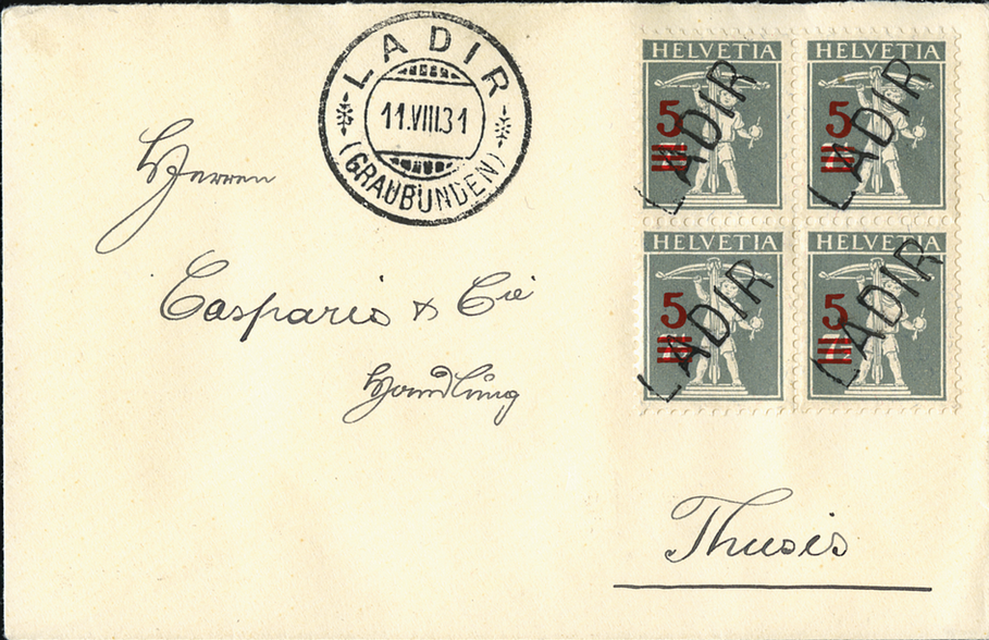 5 - 7 1/2 Rp. grau, Type 2